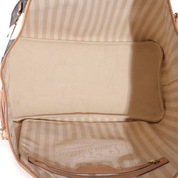 Louis Vuitton Monogram Canvas Rayures Neverfull GM - Picture 6 of 6